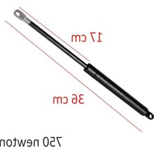 Die Grup 750 Newton Gazlı Amartisör Pistonu, 36 cm Baza Üst Kaldırma Mekanizması (2 Adet)