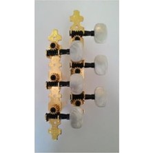 Die Grup VCMH0150GD Klasik Gitar Kulağı, Klasik, 3 Sağ 3 Sol, Set, Gol, VCMH0150GD, Klasik