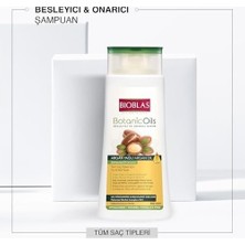SBN - Store Bioblas Saç Dökülmesine Karşı Bitkisel Şampuan – Argan & Zeytinyağı Içerikli, Biocomplex B19, Parlaklık ve Onarım Sağlayan Şampuan, 360 ml