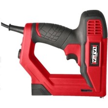 Die Grup Attlas ATET1060 Elektrikli Zımba ve Çivi Tabancası, Profesyonel Type 53/f, 8-16MM, Kırmızı-Siyah, 100 Zımba ve 80 Çivi Kapasiteli