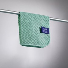 Die Grup Mint Yeşili Mikrofiber Bulaşık Filesi, Az Deterjan ile Etkili