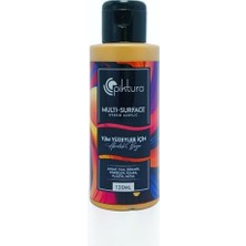Die Grup Multi-Surface Hibrit Akrilik Boya, 120ML, Su Bazlı, Ahşap Cam Seramik Metal Kumaş Plastik Için (Metalik Altın)
