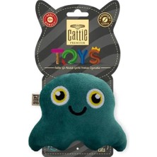 Cattie Matatabi Içerikli Kedi Oyuncağı Peluş Ahtapot 11 cm