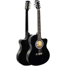 Die Grup Midex RG-560BK Pack Siyah Elektro Akustik Gitar Full Set Ekolayzerli 40 Inç 4/4 Yetişkin