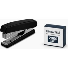 Die Grup Zımba Seti, 2000 Adet Zımba Teli Dahil, Dayanıklı Metal Mekanizma, Masaüstü, Ev Okul ve Ofis Için