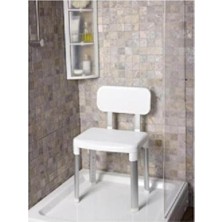 Prima Nova, Primanova Yaşlı Bedensel Engelli Sırt Destekli Banyo Sandalyesi Beyaz, 240000