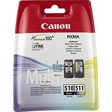 Die Grup Canon PG-510/CL-511 Multıpack Orijinal 2'li Mürekkep Kartusu Seti 2970B010