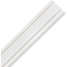 Bilarch 2 Raylı Korniş Perde Rayı Kaliteli Sağlam Ambalaj (200 Cm)