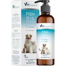 Die Grup Fish Oil Kedi ve Köpekler Için Omega 3-6 Epa Dha Balık Yağı 200 ml          [enerji Sınıfı A+]