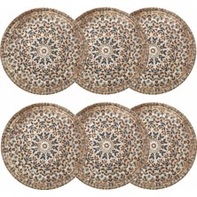 Ephesus Servis Tabağı Seti 6lı -26CM