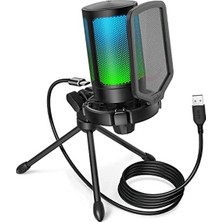 Die Grup USB Mikrofon ile Oyun ve Yayın Için Yüksek Ses Kalitesi