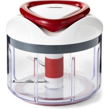 Mythriva Zyliss E910015 Easy Pull Evrensel Doğrayıcı, Manuel, 750 Ml, Sebze Rendesi, Soğan Kesici, Meyve ve Sebze Için Doğrayıcı, Patentli Swiss Tasarımlı Ekstra Keskin Bıçaklar