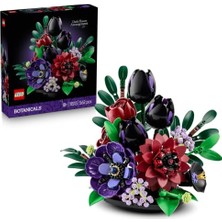 Die Grup 11513 LEGO Botanicals Koyu Renk Çiçek Aranjmanı