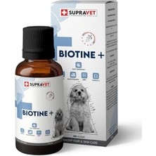 Die Grup Supravet Biotine+ Köpekler Için Deri Tüy Sağlığı Damlası, 100 Ml, Multivitamin, Çinko, Omega 3