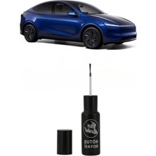 Die Grup Fırçalı Set Oto Rötuş Boyası, 25ML, Derin Mavi Metalik