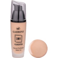 Gabrını Fondöten & 3 In 1 Foundation Natural Perfection Make Up