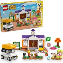 Die Grup LEGO Animal Crossing K.k. Meydan Konseri 77052-7 Yaş ve Üzeri Çocuklar Için Kafe ve Araç Içeren Oyuncak Yapım Seti (550 Parça)