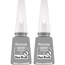 SBN - Store Nail Enamel Yüksek Pigmentli ve Parlak Bitişli Oje Fne 417 Steel Gray (2 Paketi)