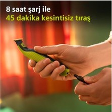 SBN - Store Oneblade Yüz ve Vücut Için Hibrit Tıraş Makinesi,sakal Şekillendirici, Islak/kuru Kullanım, 3 Kirli Sakal Tarağı, 1 Yedek Bıçak, Vücut Tarağı, Cilt Ko