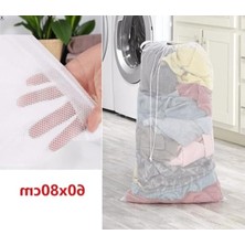 Die Grup 60X80 cm Beyaz Çamaşır Yıkama Filesi, Tek Adet