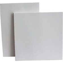 Die Grup 25X25 cm Pamuklu Sanatsal Tuval, Yüksek Kalite