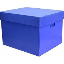 Die Grup Arşiv Kutusu– 41X35X30H cm | 5 Klasör Kapasiteli Plastik Arşiv ve Taşıma Kutusu Sağlam (5)