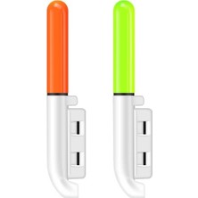 Die Grup Suya Dayanıklı Şarjlı LED Olta Ucu Işığı, Gece Balıkçılığı Için USB Uyumlu