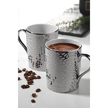 Die Grup Forest 2'li Mug Bardak Platin 10927, 260 ml