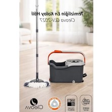 Die Grup Tekerlekli Mop Temizlik Seti, Çıkarılabilir Çelik Sepet ile