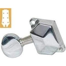 Die Grup Akustik Gitar Burgusu Seti, 3+3 Chrome Modeli ile