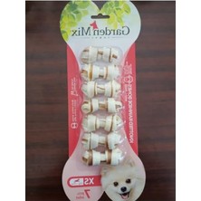 Die Grup Küçük Köpekler Için 7'li Düğümlü Kemik Seti, 6.3 cm