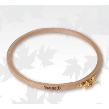 Die Grup Şirin 8mm Ahşap Vidalı Kasnak, Çap: 15.5 cm