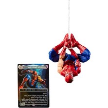 Die Grup Spider-Man Aksiyon Figürü ve Koleksiyon Kartı Seti