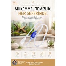 Die Grup Akvaryum Dip Temizleme Sifonu 1 Metre Pompalı Dip Süpürgesi Su Değişim Hortumu 723606