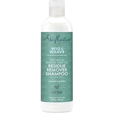 SBN - Store Shea Moısture Kalıntı Giderici Şampuan Sentetik ve Doğal Saç, Çay Ağacı ve Borage Tohumu Için, Sülfatsız Temizleyici Şampuan, 13 Oz
