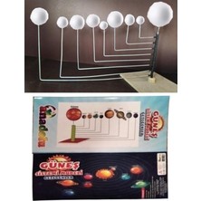 Die Grup Güneş Sistemi Modeli 1 Paket Gezegenler Sistemi Strafor Köpük Top Maket Deney Okullar Için Öğretici