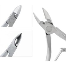 SBN - Store Tırnak Eti Pensesi, Paslanmaz Çelik, 9.6 Cm, Metalik Gri, Batık Tırnak Bakımı Için, MB-TIM-002