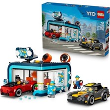 Die Grup Otomatik Araç Yıkama Oyuncak Seti, LEGO City Temalı