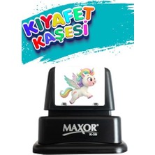 Die Grup Kıyafet Kaşesi Unicorn Temalı Öğrenci Kaşesi/kreş/anaokulu/ılkokul Öğrenci Kumaş Elbise Kaşesi