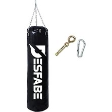 Die Grup Boxing  70X25 cm Zincirli Boks Kum Torbası Siyah +Askı Aparatı