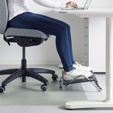 Die Grup Siyah Ofis Ayak Desteği, Rahatlık Sağlayan Ergonomik Tasarım