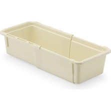 Die Grup Sürgülü Plastik Çekmece Düzenleyici, 3 Farklı Boy ile Pratik Organizer