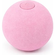 Die Grup Sesli Interaktif Kedi Oyuncak Topu Pembe - Kuş Sesli - Catnip Hazneli - 1 Paket Catnip Dahil - Dokunmatik Aktivasyonlu - Eva Yumuşak Kedi Oyuncağı (Piller Dahil)