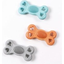 Die Grup Kemik Şeklinde Diş Karşıyıcı Köpek Oyuncağı 5x9,5 cm - Eğlenceli