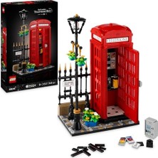 Die Grup LEGO 21347 Ideas Kırmızı Londra Telefon Kulübesi
