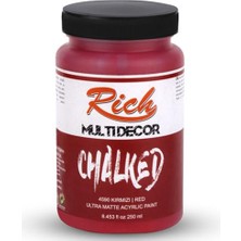 Die Grup Multidecor Chalked - 250CC - Kırmızı - N.4590