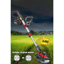 Die Grup Şarjlı Çim Biçme Makinesi Tırpan 88V