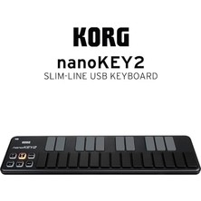 Die Grup Nanokey2-Bk 25 Tasten Usb-Tastatur Schwarz