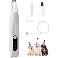 Die Grup LED Işıklı Yükseltilmiş Köpek Pençesi Düzeltici, 9 mm Mini Bıçak (Yaklaşık 1/3 Inç), Akıllı LED Ekran, Tip-C Şarj Edilebilir Evcil Hayvan Kesme Makinesi, Küçük Köpekler, Kediler Için