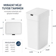 Die Grup Otomatik Sensörlü Çöp Kovası, 9 Litre Hacim, Temassız Kullanım Için Tasarlandı